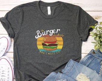 Funny Burger Graphic Tee | Foodie Gift