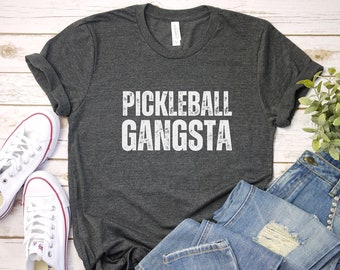 Camiseta engraçada de Pickleball: Camiseta unissex, presente de Pickleball