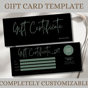 Modèle de chèque-cadeau modifiable,Modèle de chèque-cadeau,Chèque-cadeau moderne,Carte-cadeau modifiable,Téléchargement instantané, Chèque-cadeau