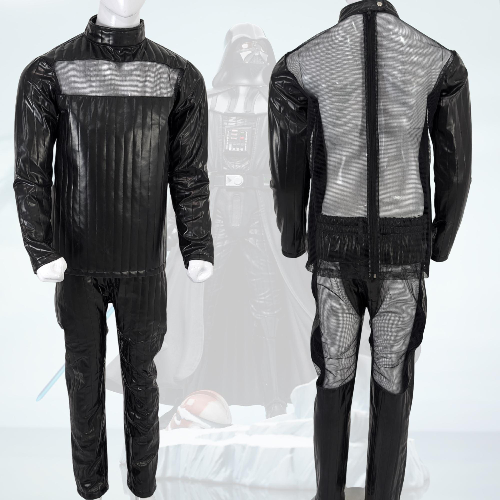 Darth Vader Costume, Sith Lord Cosplay, Dark Villain Suit, Halloween Cosplay, Evil Lord Costume, Men’s Cosplay Armor, Villain Outfit
