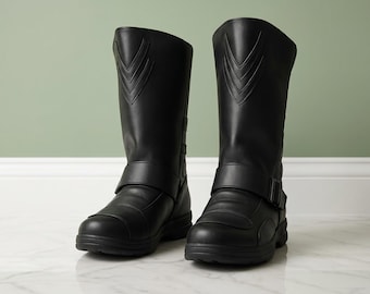 Darth Maul Cosplay Stiefel aus Leder: Sith Krieger Kostüm Schuhe