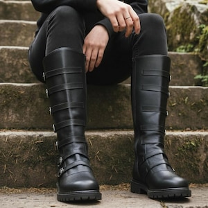 80s Punk Boots - Etsy