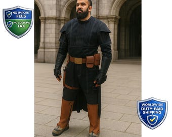 Mandalorian Boba fett Custom | Boba fett Cosplay Costumes | Boba Fett Inspired Costume | Mandalorian Armor Suit for Men | Comic Con Costume