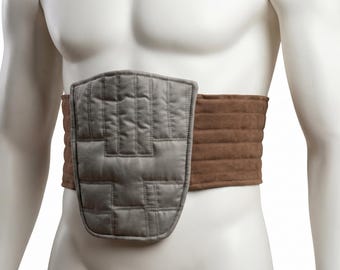 Mandalorian Cummerbund & Tasset | Din Djarin Cosplay Armor Belt | Mando Costume Accessory | Bounty Hunter Prop