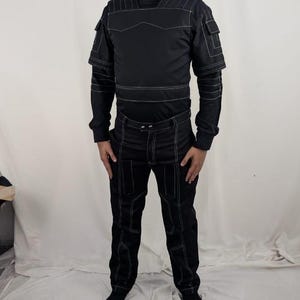 賞金稼ぎコスチューム、ボバ・フェットスーツ、マンダロリアンのカスタムコスプレ衣装 画像 2