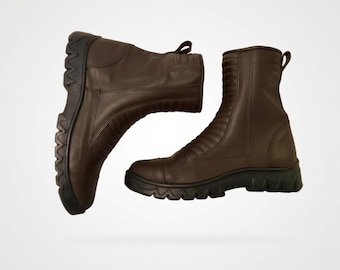 Fallout Superhero Cosplay Boots - Marcella Post-Apocalyptic Costume