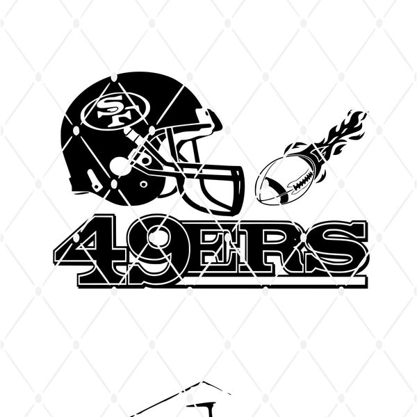 49ers Skyline Svg - Etsy