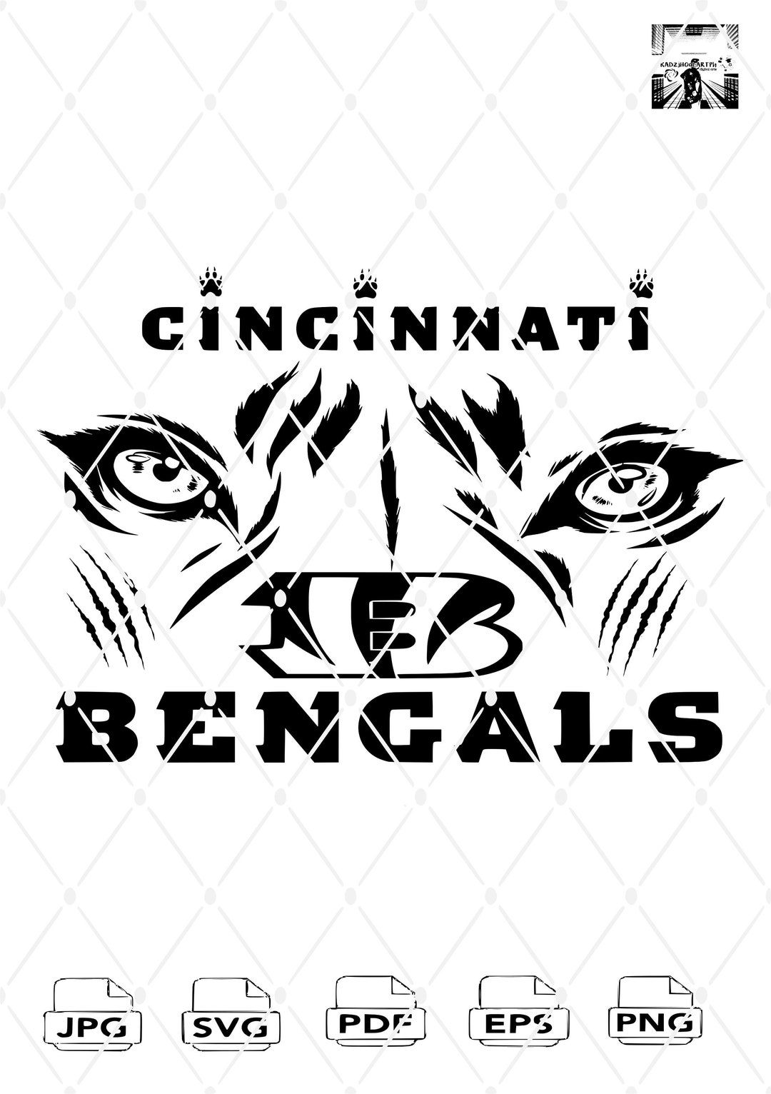 Bengals Svg, Cincinnatibengals Football Teams Svg, Cincinnatibengals