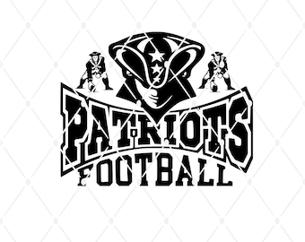 Patriot Football, Sports Team, SVG, PNG, EPS, pdf jpg files for Cricut or Silhouette
