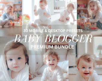 30 Baby Mobile&Desktop Lightroom Presets, Light Kids Presets, Lightroom Preset For Bloggers, Instagram Photo Filters, Natural Mother Presets