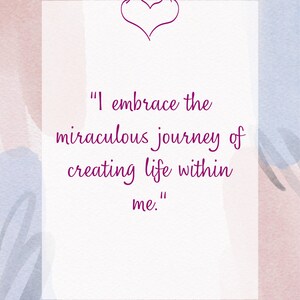 Motherhood manifestation cards