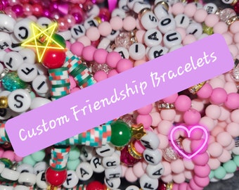 Custom Friendship Bracelets - Taylor Swift inspired