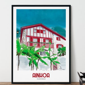 Ainhoa poster - Basque country