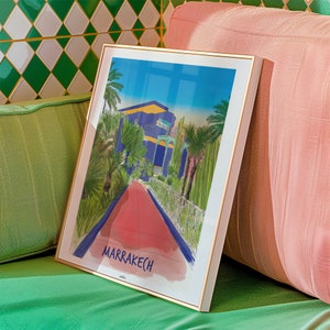 Poster MARRAKESCH -MAJORELLE