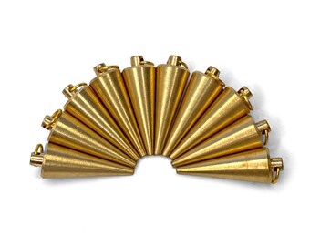 10 Stück Feinste Bronze Pendel