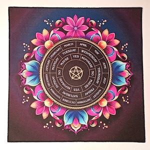 Pendulum Board Simple | Dowsing Mat | Altar Cloth