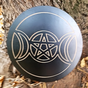 Altar Pentacle Triple Goddess, Smaller Size