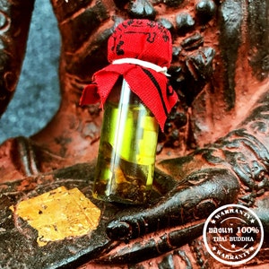 Nam Prai Takrud Dok Thong: Love & Fortune Oil, Thai Charm