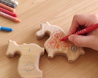 DIY Wooden Animal Set – Unfinished Ash Wood Waldorf Craft Kit