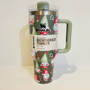 Gingerbread Stanley Tag, Stanley Christmas, Stanley Christmas Straws,  Stanley Tumbler, Christmas Stanley Topper, Stanley Quencher 