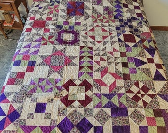 Women of the Bible Handmade King Size Quilt