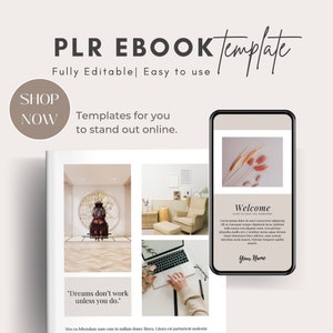 Canva Ebook Template | PLR Ebook Coaching Template |Workbook Template | Neutral Aesthetic | Lead Magnet | Course Creator | Coaching