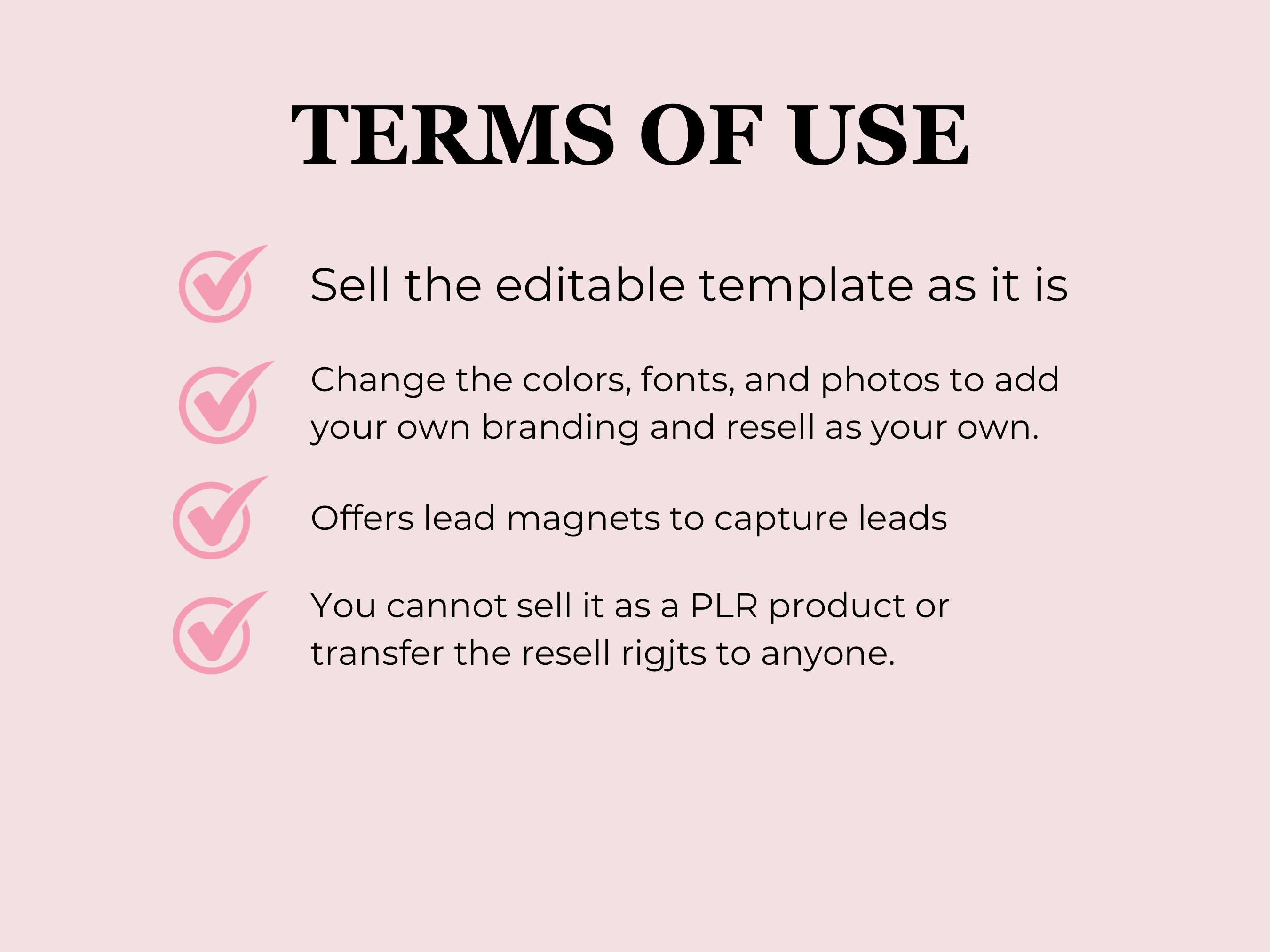 Pink Ebook Template Theme, PLR Cotton Pink Ebook Canva Template, Lead ...