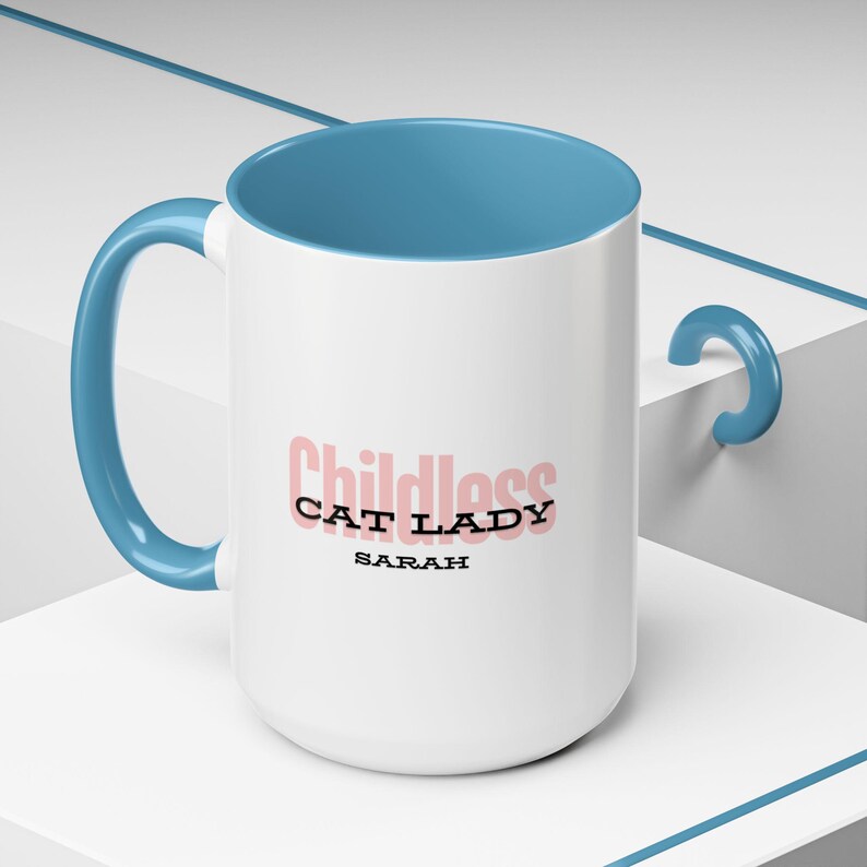 2024 Election Cat Mug Childless Cat Lady Society Vote Girl Power Gift