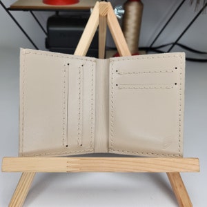 Cartera de piel brillante "Compact"