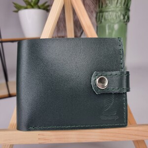 Cartera de piel brillante "Standard"