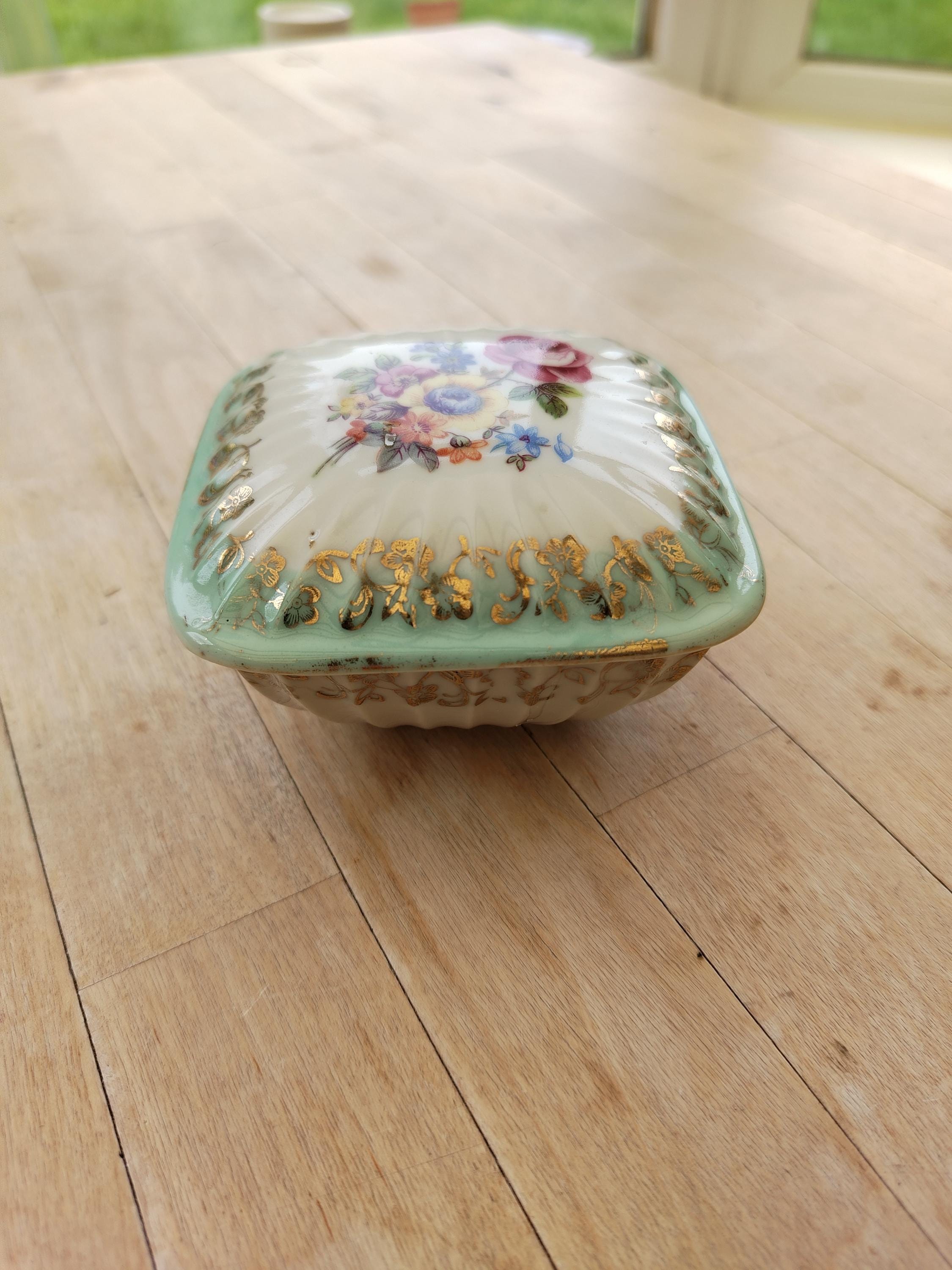 Dresden Trinket Box - Etsy UK