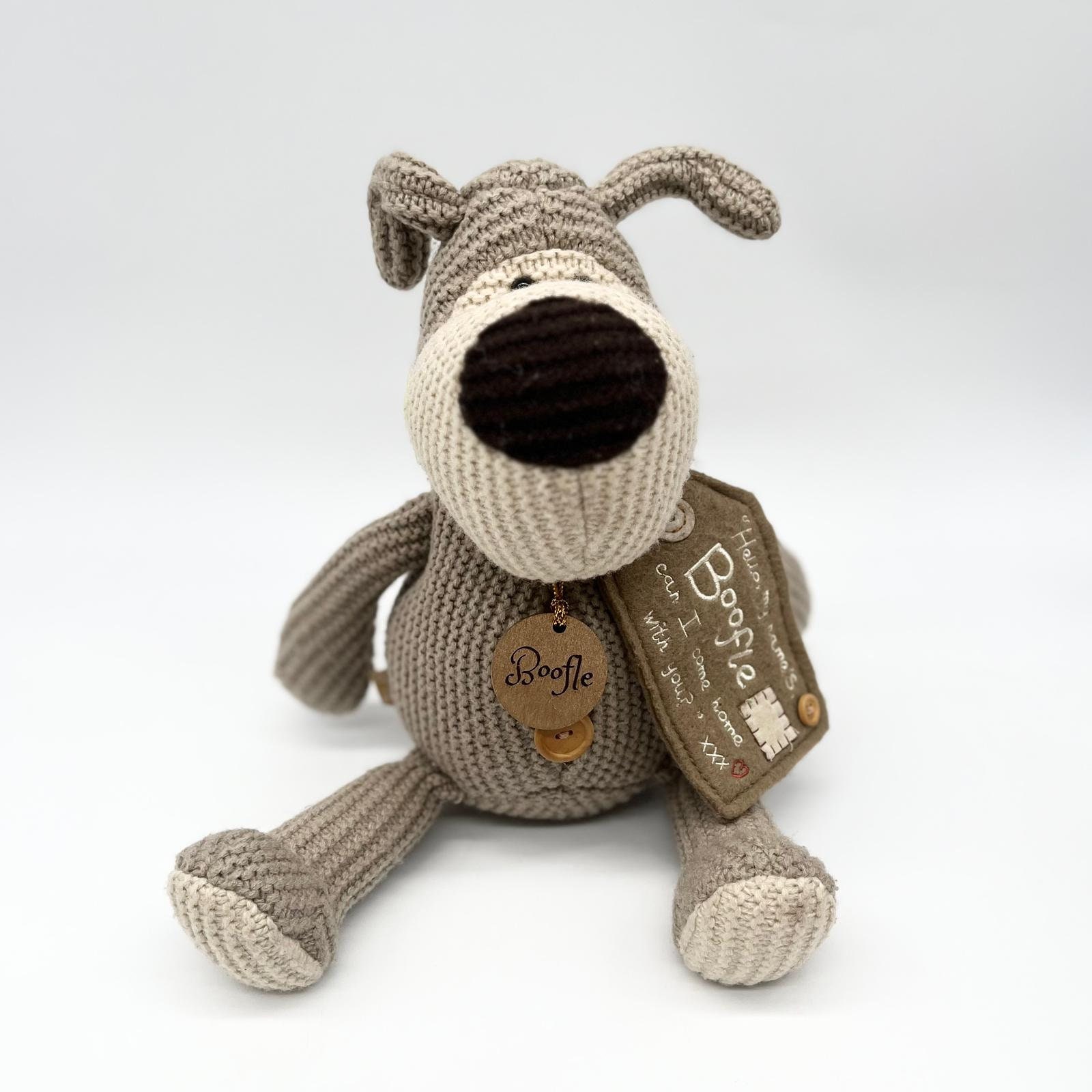 Boofle Upcycled soft toy by Second Hugs Recycled sustainable gift Eco friendly Soft Toy Environment Perfect gift idea