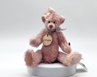 Berrington Mohair Teddybeer/ Tweede knuffels/ Limited edition/ Collectable Mohair beer/ Russ/ Jointed Teddy/ Pre geliefde/