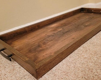 Cozy Home Handmade Wooden Shoe Tray