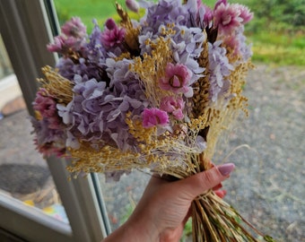 Bouquet glycine et beige