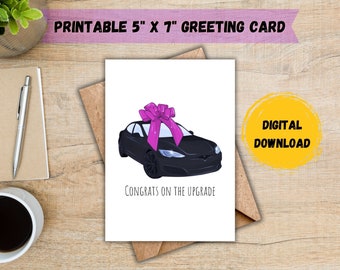 Congrats On The Upgrade Card; Boob Job Card; Breast Implant Card; BBL; Surgery Card; Plastic Surgery Card; Mommy Makeover; DIGITAL DOWNLOAD