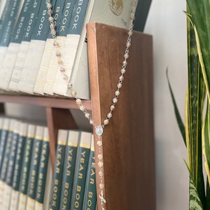 Dried Flower Resin Rosaries- custom rosaries made with your flowers or choose from our pre-made selection