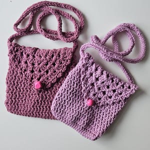 Umhängetasche gehäkelt | Handmade Handytasche | Mini Täschchen |Kindertasche| Kleine Handtasche| Geschenkidee für Kinder| Gastgeschenke