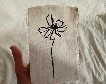 Deckle Edge Paper print | Recycled paper with natural Deckled Edges