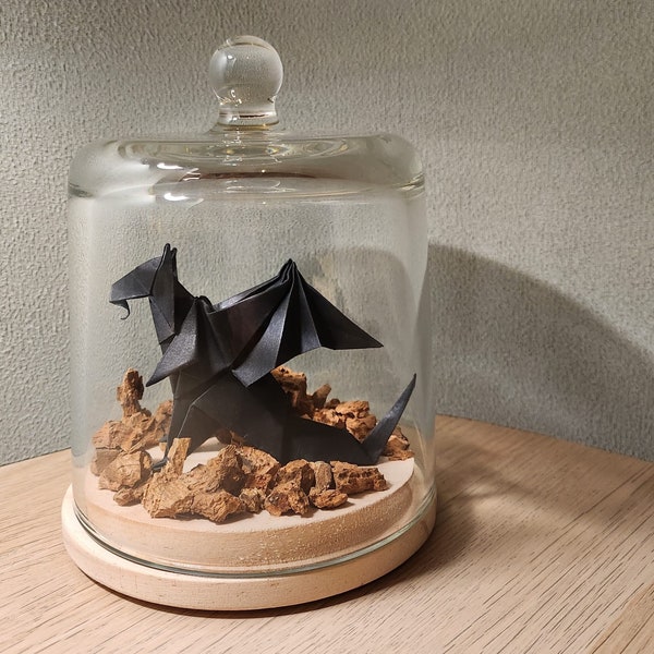Le dragon sous cloche origami