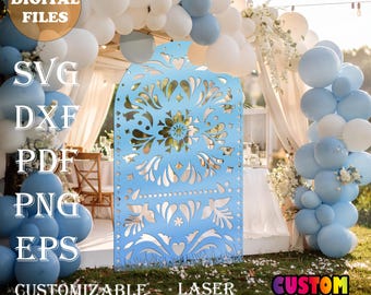 Papel Picado Baby Shower Banner: Cielito Lindo, Mexican Fiesta SVG (Digital Download)
