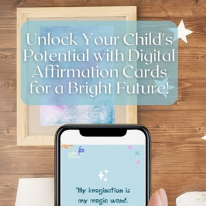 Nurture Kids&#39; Confidence with Digital Affirmation Cards - Positivity, Self-Esteem, Parenting Tool, Digital cards, Parenting Aid, Empowerment