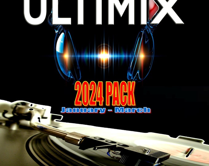 Dj Series Music Collection " ULTIMIX PACK 2024 " Jan - Mar Download / mp3 Edition
