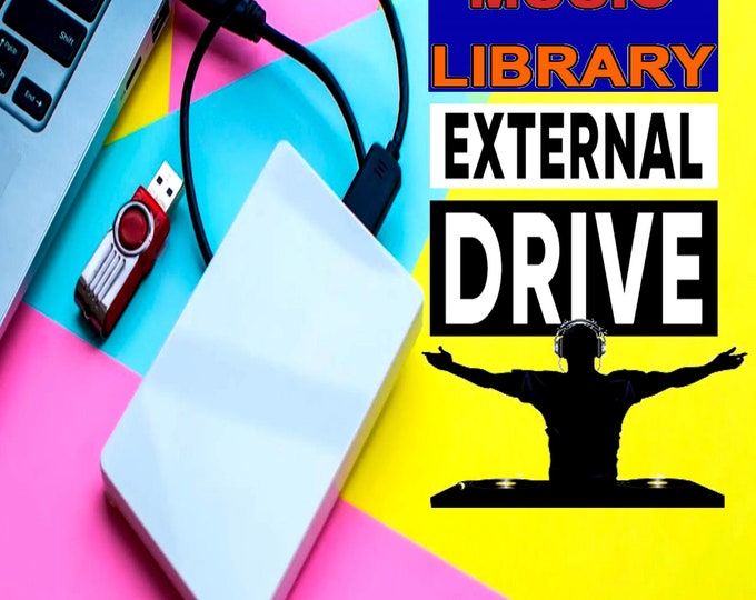 The Ultimate Dj Music Library Collection/3TB Hard drive/ English Edition