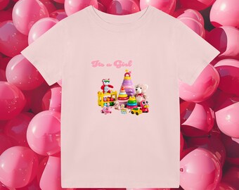 Its a Girl, Kids Toy shirt Clothes For Girls in Pink