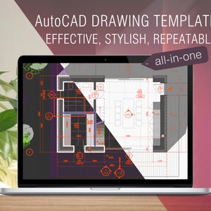 AutoCAD template package/ ALL-IN-ONE • Detailed Video Guide • Professional AutoCAD drawing template  •Title blocks • crafted by an architect