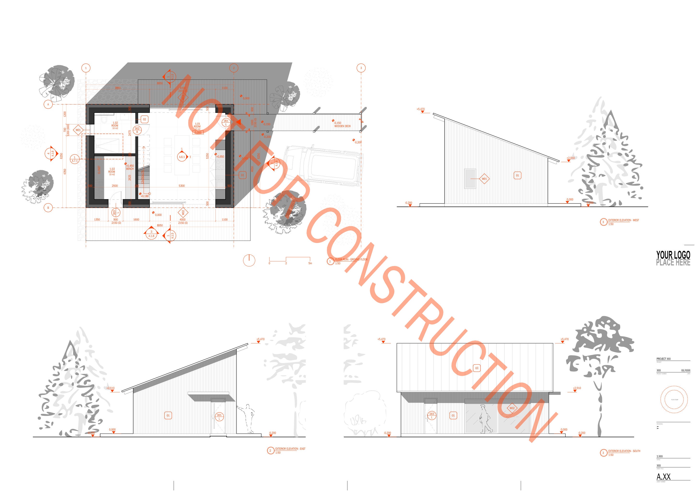 Autocad drawing template imperial autocad template cad etsy uk