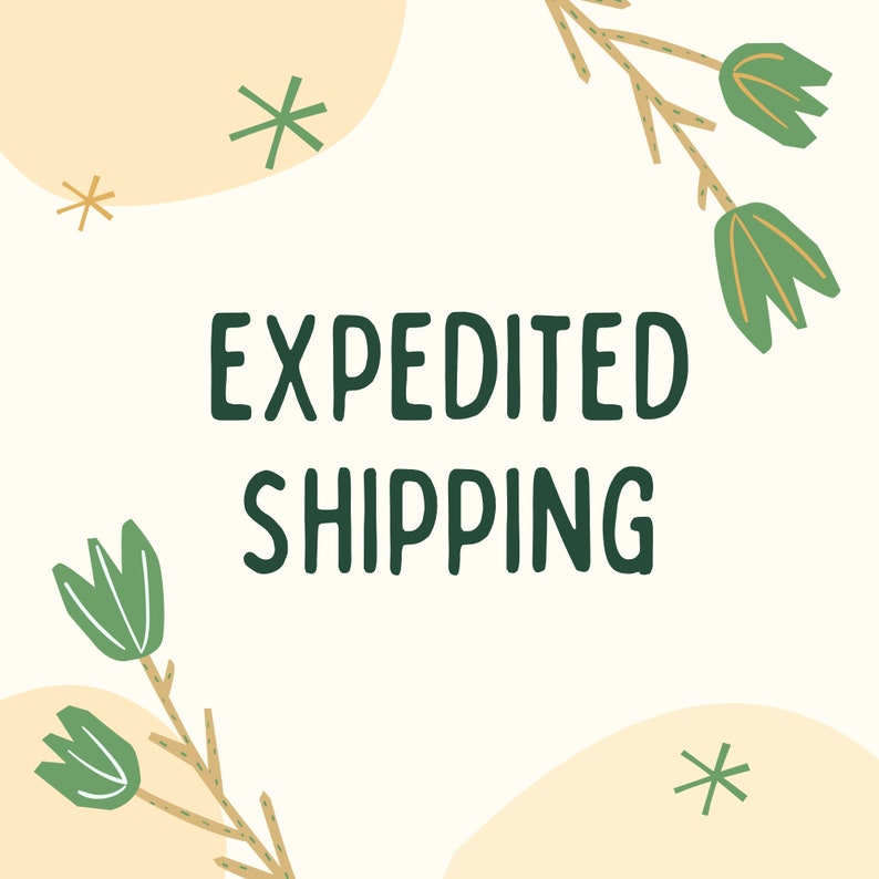 Expedited Shipping - Etsy