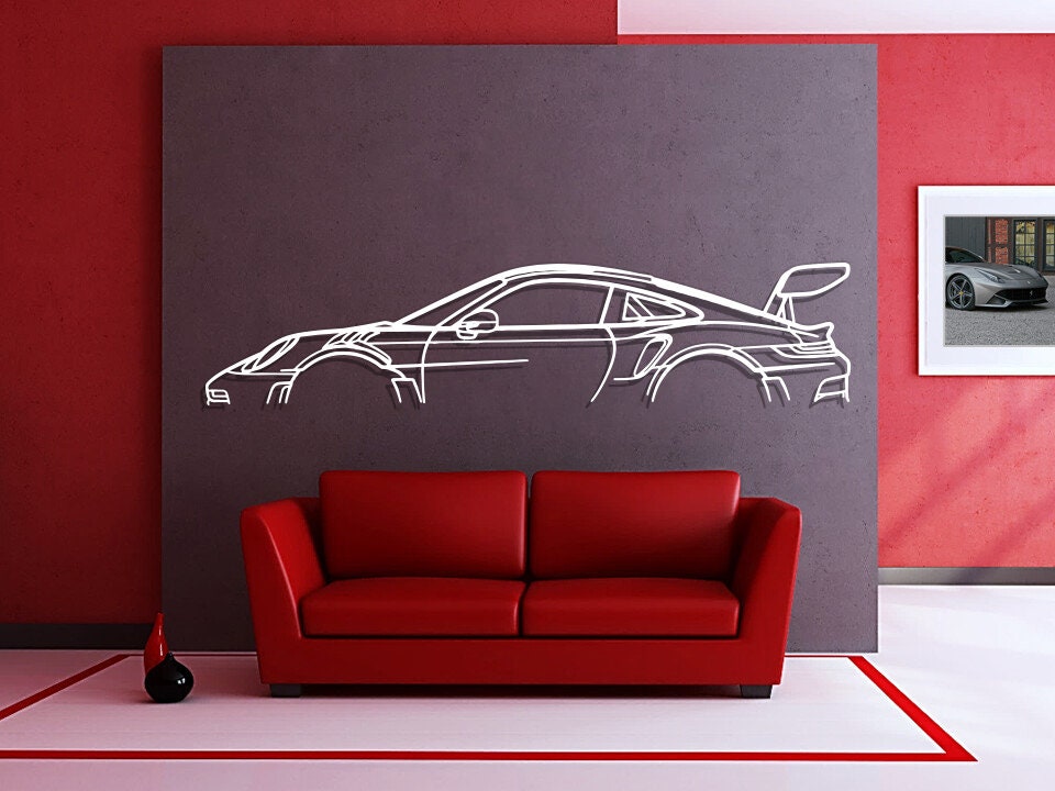 Metal Car Wall Art, Car Guy Gift, Car Wall Art, Metal Wall Art, Car