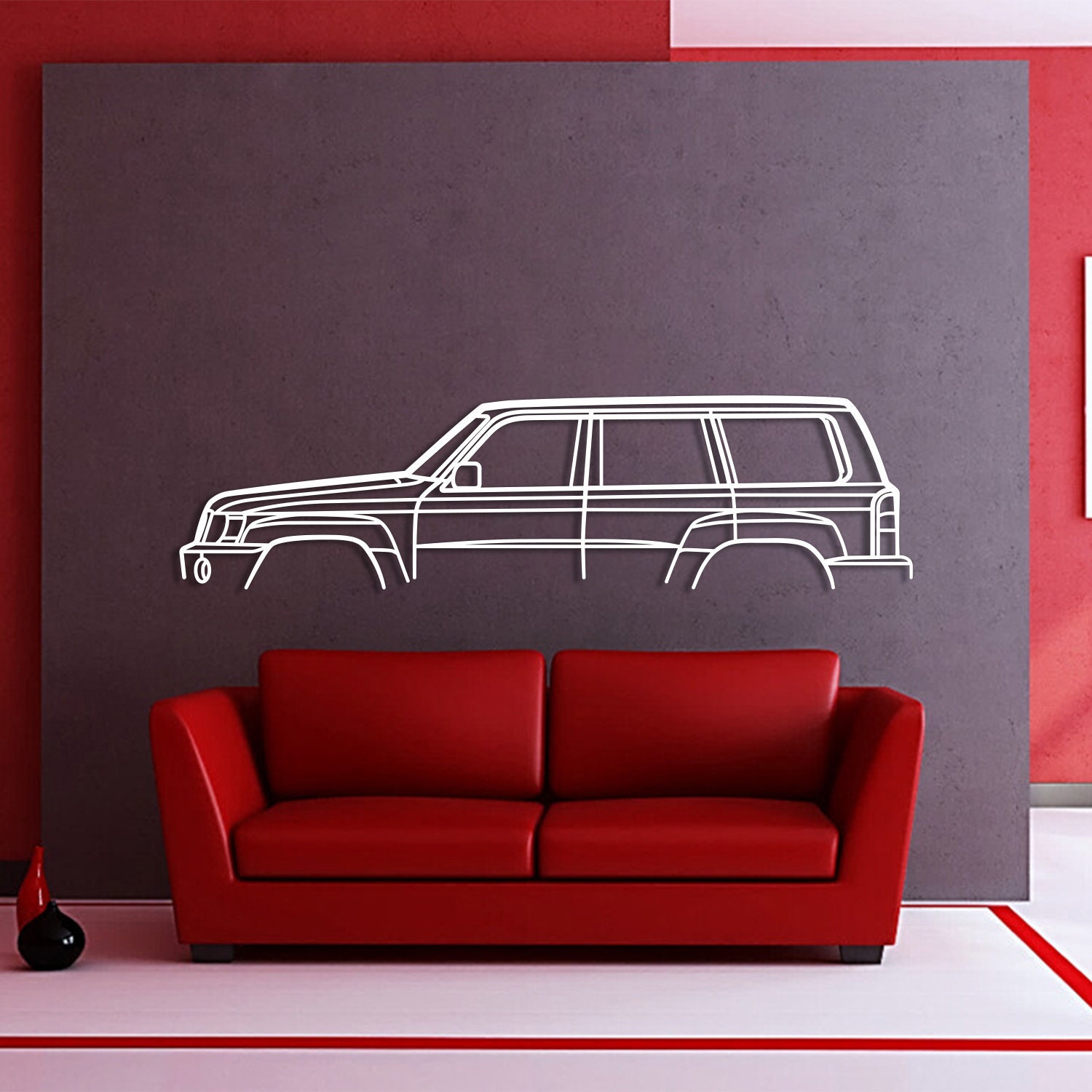 Metal Car Wall Art, Car Guy Gift, Car Wall Art, Metal Wall Art, Car